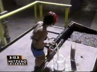 Nikki gunged on Fear Factor