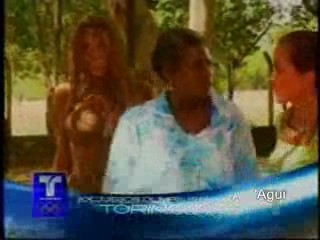 Mud wrestling from a spanish soap