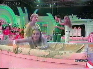 Italian Female mudwrestlers