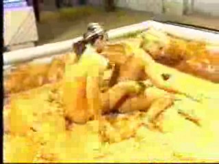 Christina - talk show: - Spanish  Female Mud Wrestling