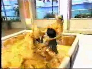 Christina - talk show: - Spanish  Female Mud Wrestling