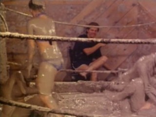 mud wrestling from This Is America, clip 1