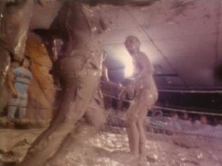mud wrestling from This Is America, clip 1