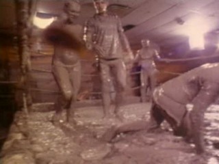 mud wrestling from This Is America, clip 2