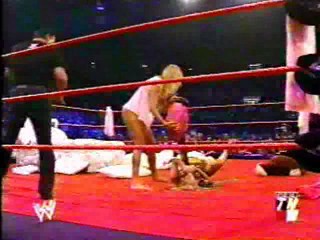 WWE tarred and feathered