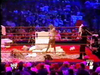 WWE tarred and feathered