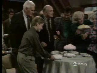 Growing Pains pie fight