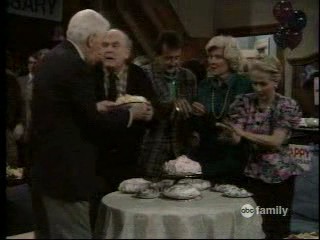 Growing Pains pie fight