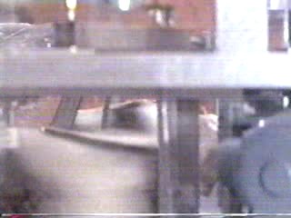 woman goes through car wash