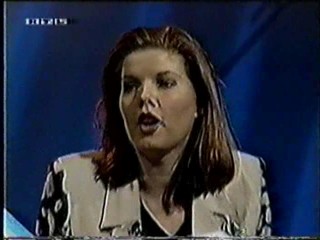 Glucksritter - Germany - Girl in black pants dunked in the slimy soup bowl