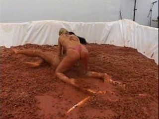 Mud wrestling