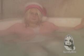 A Steamy Christmas Eve in the Hot Tub