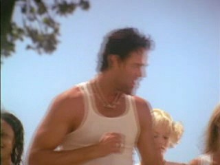 Temptation Island, Wet T shirt event, Dutch TV wet jeans event.