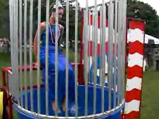 Miss Frederick's dunking 