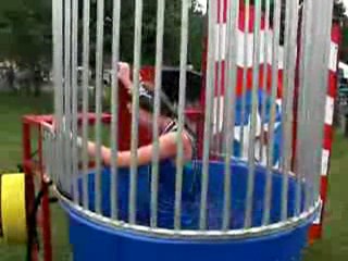 Miss Frederick's dunking 