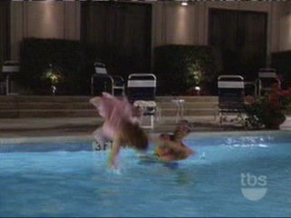 Miss Congeniality; Sandra Bullock pulled into pool