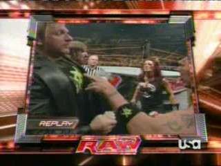 wwe:- Lita sprayed in the face with mustard