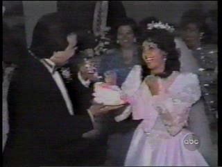 Bride SLAMMED with cake in face