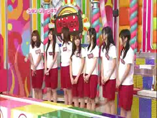 Japanese pop idols pied in the face