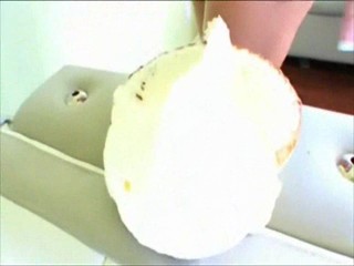 Brianna gets ass cream pied and pie faced !