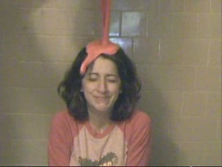 Anna gets slimed/pied