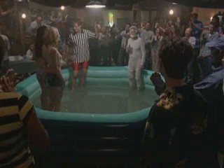 2 very oiled up females on the movie Old School