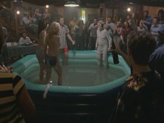 2 very oiled up females on the movie Old School