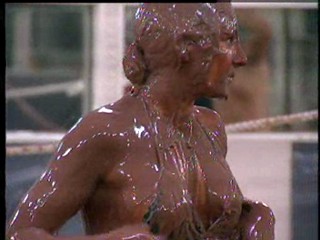 dutch Big brother pudding wrestling