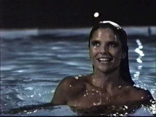Christy Brinkley in the pool