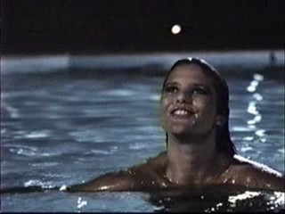 Christy Brinkley in the pool