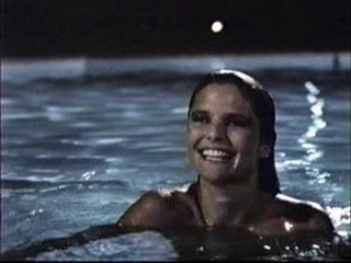 Christy Brinkley in the pool