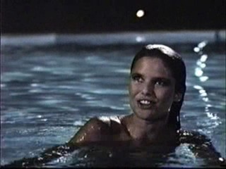 Christy Brinkley in the pool