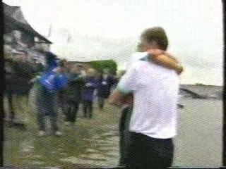 Cox thrown in the river