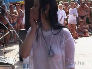 Wet tshirt contest