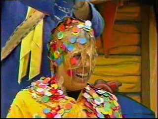 TV Presenter gunged and soaking from Generation Game