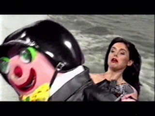 TV Presenter gunged and soaking from Generation Game