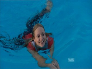 Livinia Nixon pool jump