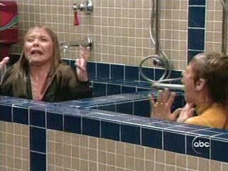 Hope and Faith; Locker room spa scene