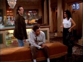 Seinfeld:  season 7, episode 10 - The Gum