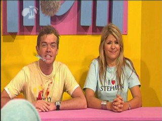 Holly Willoughby Thank You desk