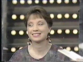 Joyce gunged on Saturday Roadshow