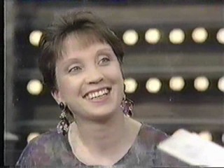 Joyce gunged on Saturday Roadshow