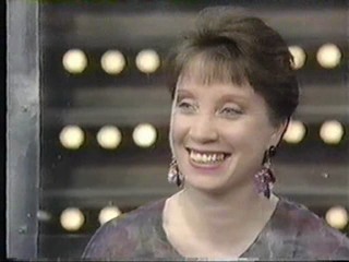 Joyce gunged on Saturday Roadshow