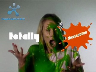 Girl slimed