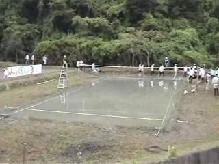 Japanese Mud volleyball