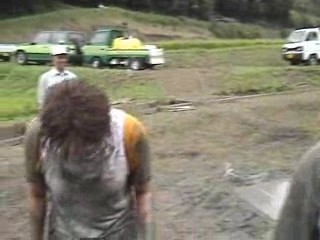 Japanese Mud volleyball