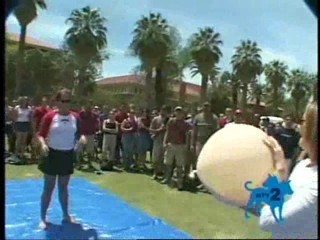I Bet You WIll Balloon Egg Toss