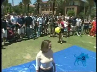 I Bet You WIll Balloon Egg Toss