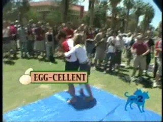 I Bet You WIll Balloon Egg Toss