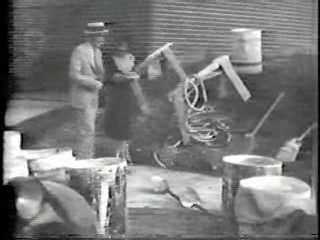 30's film, Choir Sea Splash,  30's gunging